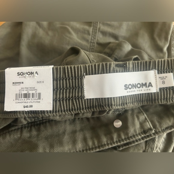 Sonoma cargo pants size 8 - Picture 6 of 8